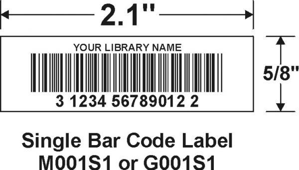 Laminated Teslin Barcode Labels