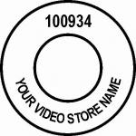 T010S1 - Library CD/DVD Label