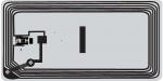 RRF-000002 / Rectangular HF RFID Library Label