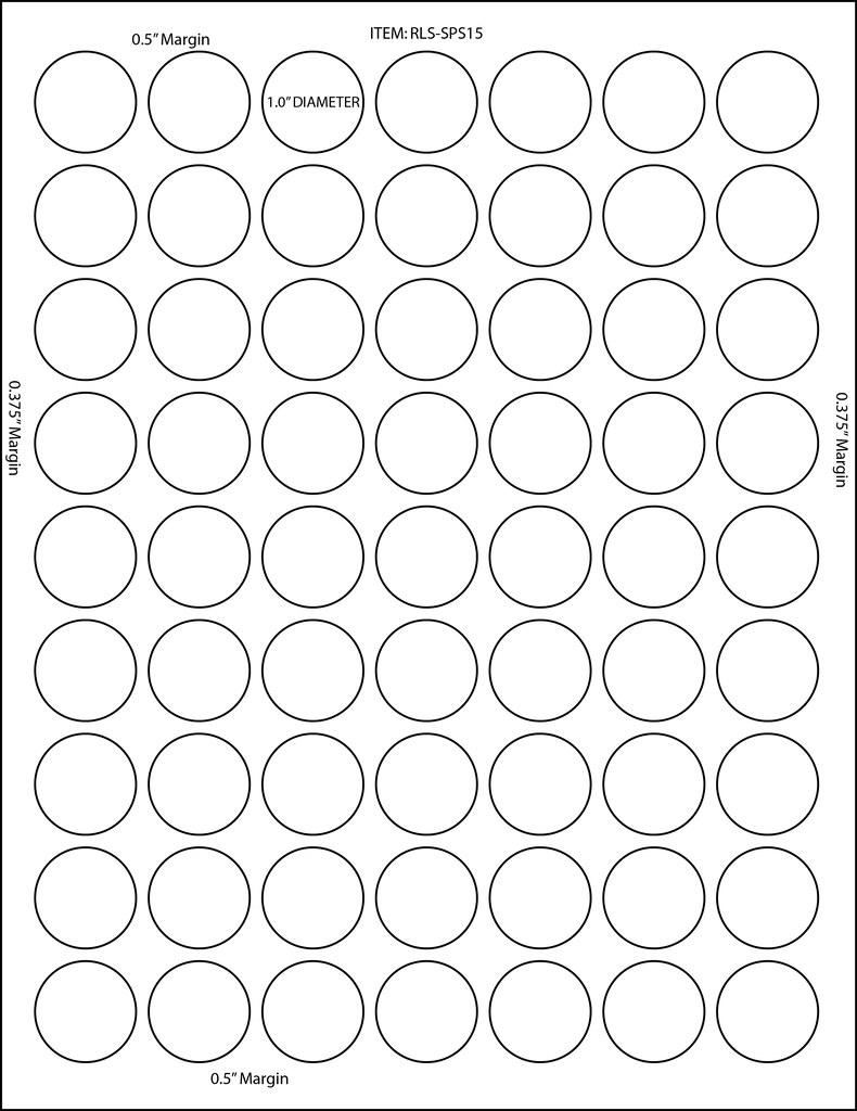 SPS15 spine label